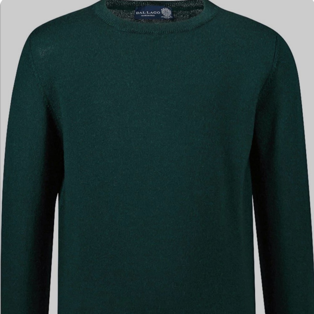 Boys Dal Lago Hunter Green sweater. Size 10. Preowned very good condition.